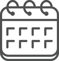 Kalender Symbol Symbol Vektor Bild