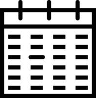 kalender ikon symbol vektor bild