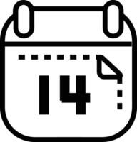 kalender ikon symbol vektor bild