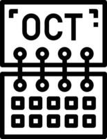 Kalender Symbol Symbol Vektor Bild