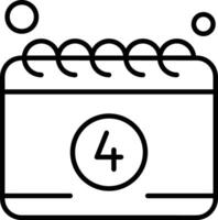 Kalender Symbol Symbol Vektor Bild