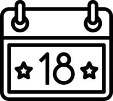 Kalender Symbol Symbol Vektor Bild