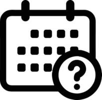 kalender ikon symbol vektor bild