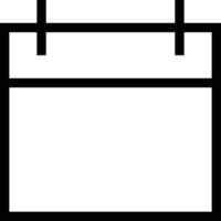 Kalender Symbol Symbol Vektor Bild