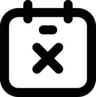 Kalender Symbol Symbol Vektor Bild