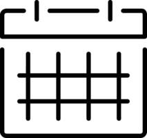 Kalender Symbol Symbol Vektor Bild