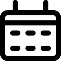 Kalender Symbol Symbol Vektor Bild