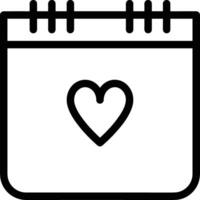 Kalender Symbol Symbol Vektor Bild