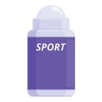 Sport rollen auf Deodorant Symbol Karikatur Vektor. Männer Stil vektor