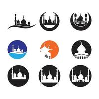 moské ikon vektor illustration designmall