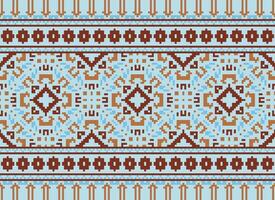 korsa sy. pixel. geometrisk etnisk orientalisk sömlös mönster traditionell bakgrund. aztekisk stil abstrakt vektor illustration. design för textil, ridå, matta, tapet, Kläder, omslag