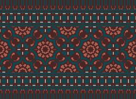 Kreuz Stich. Pixel. geometrisch ethnisch orientalisch nahtlos Muster traditionell Hintergrund. Azteken-Stil abstrakt Vektor Illustration. Design zum Textil, Vorhang, Teppich, Hintergrund, Kleidung, Verpackung