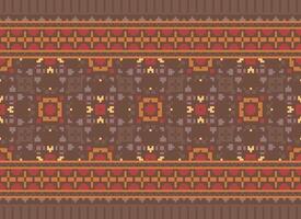 blommig korsa sy broderi.geometrisk etnisk orientalisk sömlös mönster traditionell background.aztec stil abstrakt vektor illustration.design för textur, tyg, kläder, inslagning, dekoration, tryck.