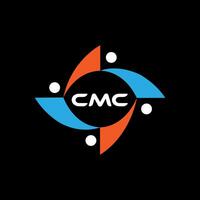 cmc logotyp. c m c design. vit cmc brev. cmc, c m c brev logotyp design. första brev cmc länkad cirkel versal monogram logotyp. c m c brev logotyp vektor design. cmc brev logotyp design. proffs vektor