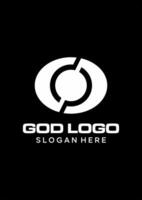 ntial Gott Idee Vektor Logo Design