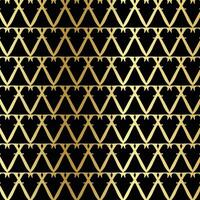 golden nahtlos geometrisch Muster. abstrakt Hintergrund. Vektor Illustration.