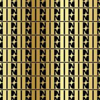 golden nahtlos geometrisch Muster. abstrakt Hintergrund. Vektor Illustration.