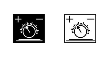 temperatur knopp vektor ikon