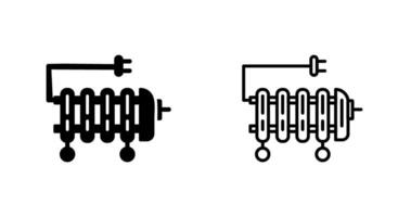 Vektorsymbol für Ölheizung vektor