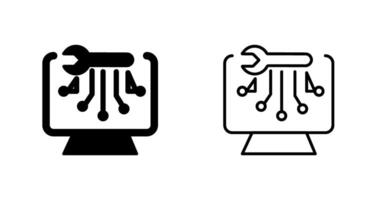 Vektorsymbol für technische Dienstleistungen vektor