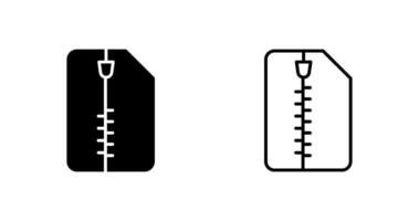 komprimiertes Vektorsymbol vektor