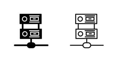 Server-Vektorsymbol vektor