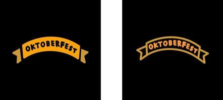 Oktoberfest-Banner-Vektor-Symbol vektor