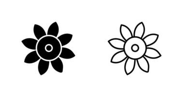 Blumen-Vektor-Symbol vektor