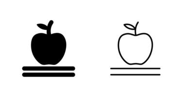 Apple-Vektor-Symbol vektor