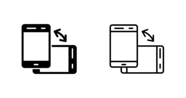 Vektorsymbol für Hochformat vektor