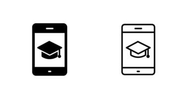 utbildning app vektor ikon