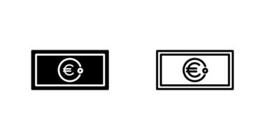 Euro-Vektor-Symbol vektor