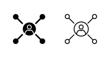 Netzwerke Vektor Symbol