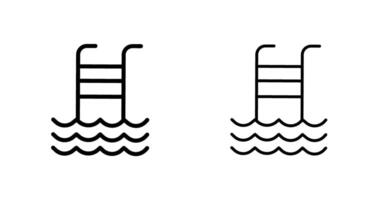 Schwimmbad-Vektor-Symbol vektor