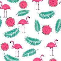 Rosa Flamingo Musterdesign Hintergrund. Vektor-Illustration vektor