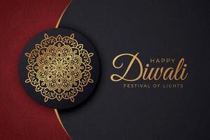 diwali - indisk festival av lampor, design mall för vykort, inbjudningar, hälsning kort, affischer, flygblad, bakgrund och baner mönster. vektor