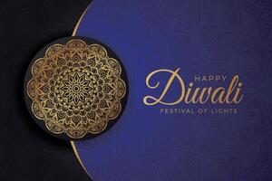 diwali - indisk festival av lampor, design mall för vykort, inbjudningar, hälsning kort, affischer, flygblad, bakgrund och baner mönster. vektor