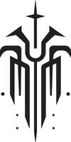 Digital Nexus glatt schwarz Vektor Logo Design zum kybernetisch abstrakt Symbol binär Harmonie einfarbig Emblem von kybernetisch Eleganz