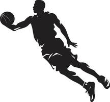 Dunk Gottheiten Vektor Design zum Basketball Spieler Symbole Horizont Wächter Dunk Vektor Symbol zum Band Wächter