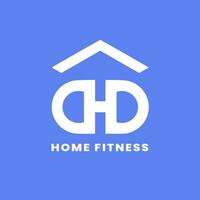 Zuhause Fitness Logo Symbol Design nach Vorlage, Design Logo Vektor