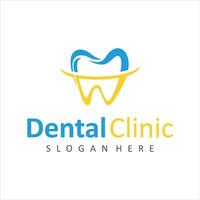 dental vård företag logotyp design vektor