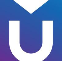 mu app ikoniska logotyp vektor