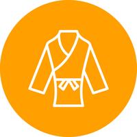 Karate-Symbol-Vektor-Illustration vektor