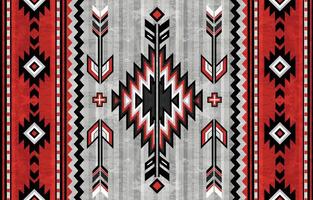 inföding amerikan indisk prydnad mönster geometrisk etnisk textil- textur stam- aztec mönster navajo mexikansk tyg sömlös dekoration mode vektor