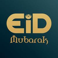 eid mubarak illustration design vektor