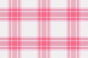 Muster Hintergrund von Plaid prüfen Textil- mit ein Textur Tartan Stoff nahtlos. vektor