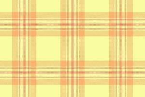 Hintergrund Textil- Plaid von nahtlos Stoff Textur mit ein prüfen Muster Tartan . vektor