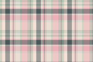 Textil- Muster nahtlos von Hintergrund Plaid mit ein Textur Stoff Tartan überprüfen. vektor