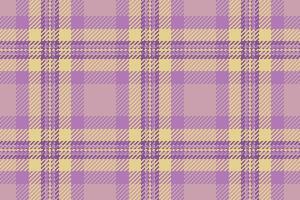 textil- sömlös tyg av pläd kolla upp tartan med en textur mönster bakgrund. vektor