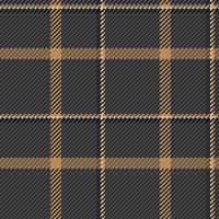 Tartan Muster Textil- von Hintergrund nahtlos Plaid mit ein Stoff Textur überprüfen. vektor